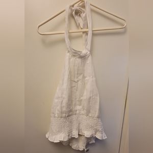NWT A&F Backless Halter Top XL